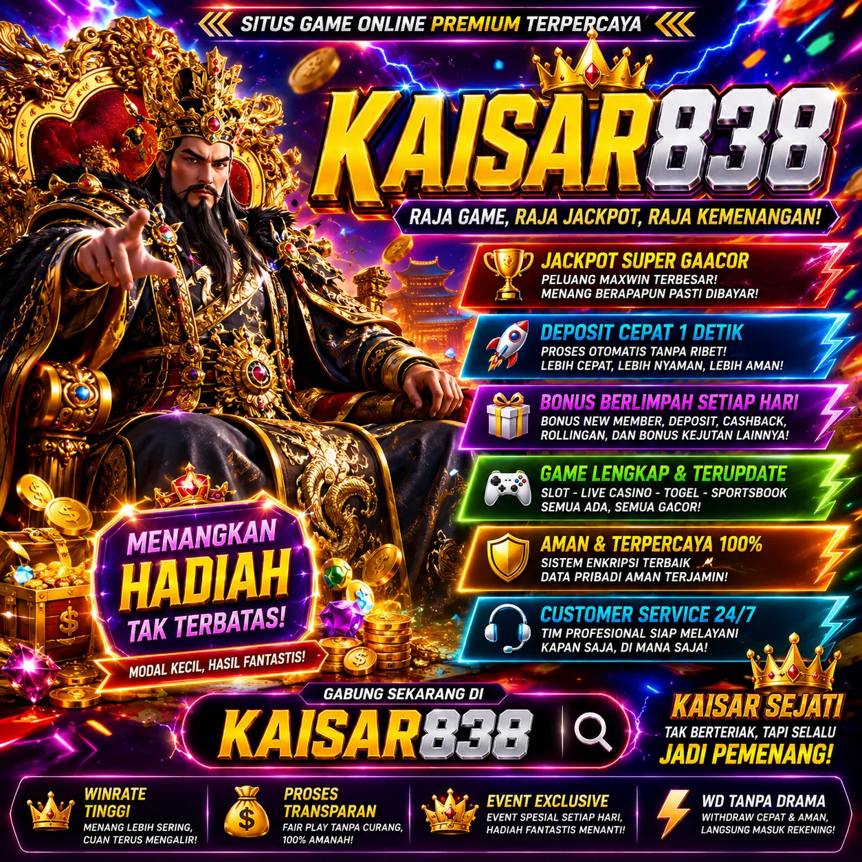 KAISAR838 Banner